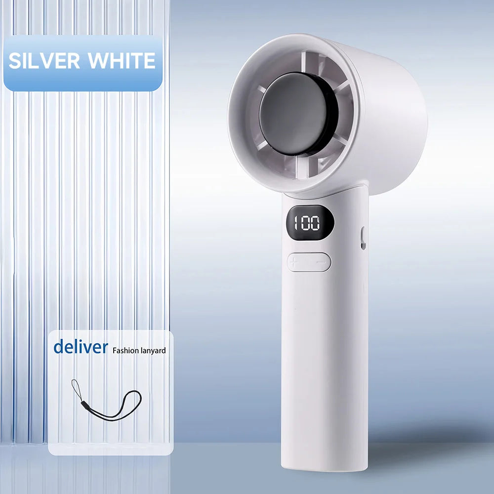 Vietnam Heat-Ready Mini Fan – Rechargeable Handheld Travel Fan