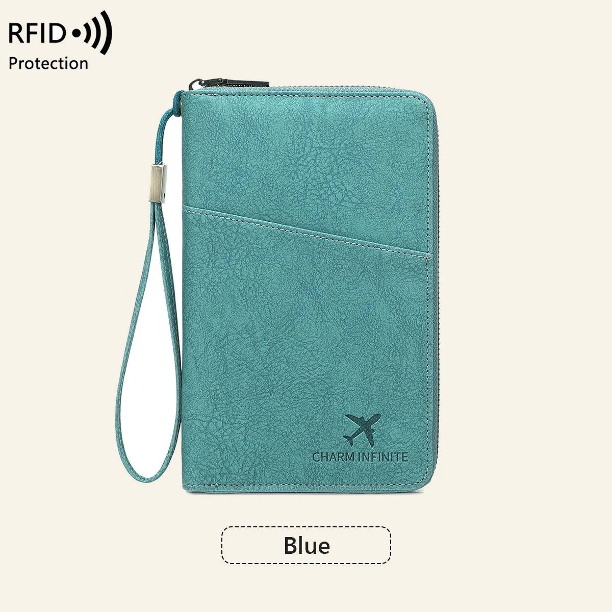 Border Ready Family Travel Wallet – RFID Passport & Document Organizer