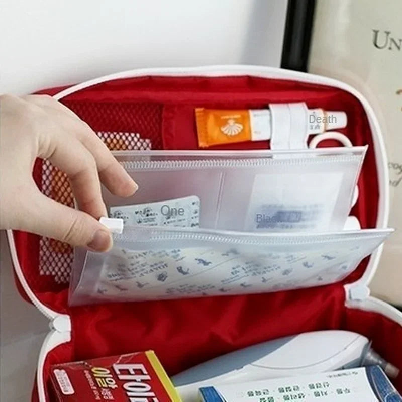 Medication & Prescription Travel Case – Empty Pill & Document Organizer