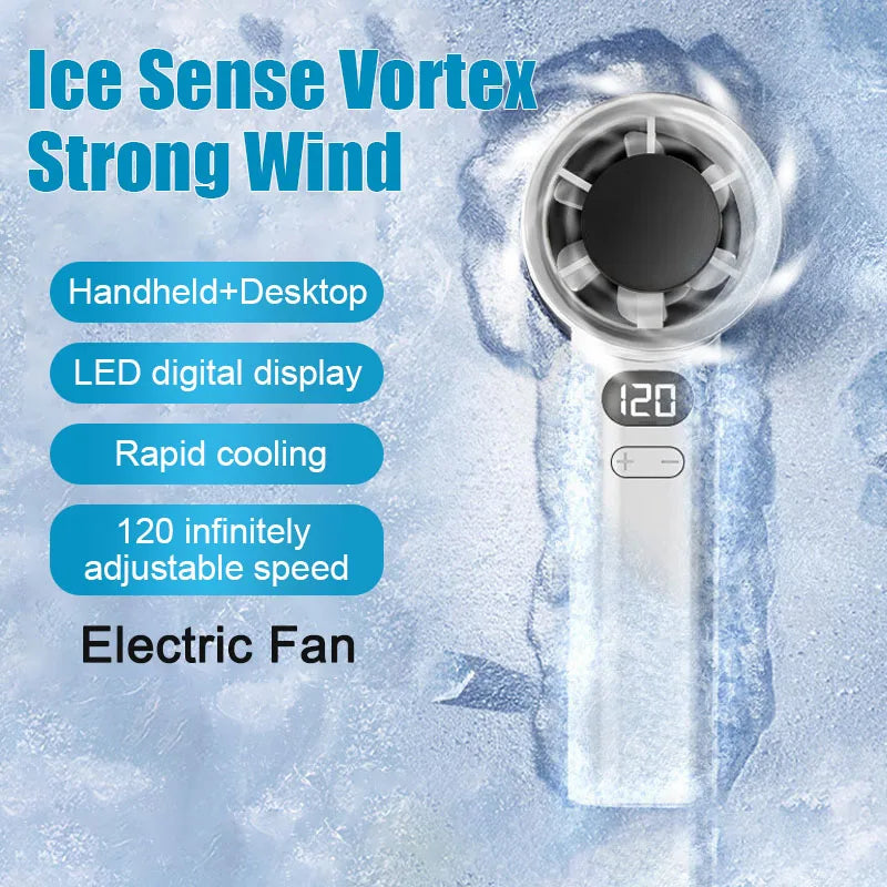 Vietnam Heat-Ready Mini Fan – Rechargeable Handheld Travel Fan