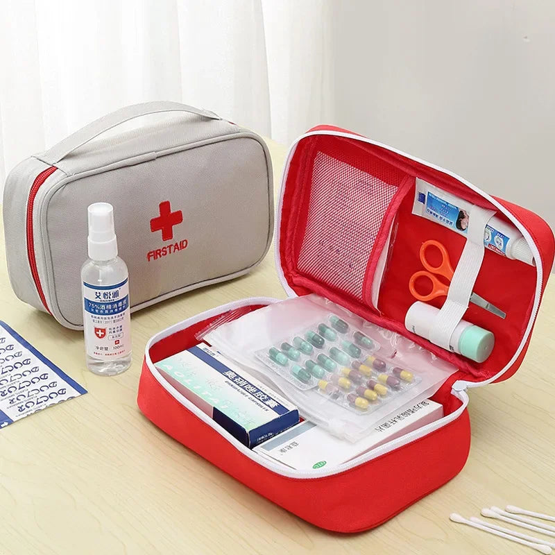 Medication & Prescription Travel Case – Empty Pill & Document Organizer
