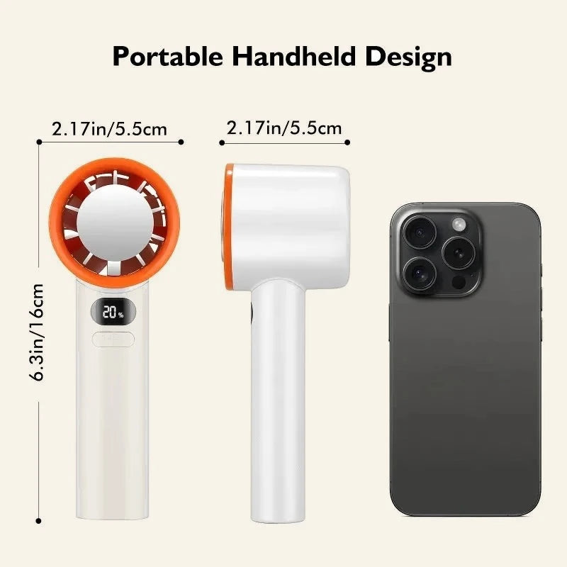 Vietnam Heat-Ready Mini Fan – Rechargeable Handheld Travel Fan
