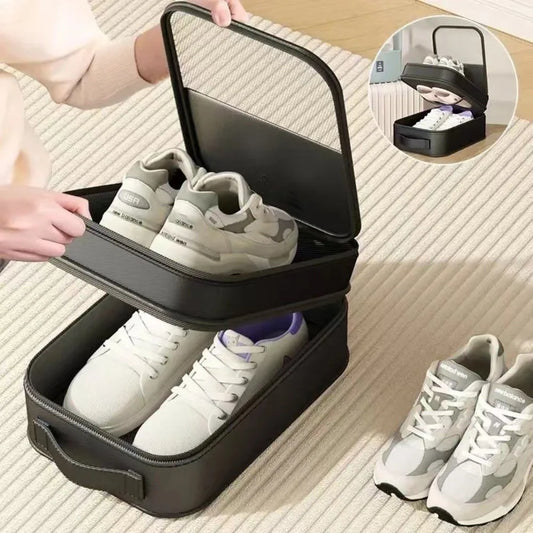 Travel Shoe Bag – Water-Resistant Oxford Packing Organizer